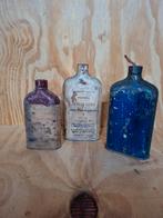 Antieke Franse Kruitblikjes - Set van 3, Ophalen of Verzenden