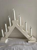 Kerst raam standaard met 7 Kaarslampjes, Ophalen of Verzenden, Gebruikt