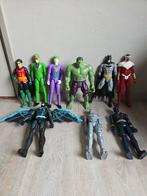 Marvel dc poppen 30 cm 9 stuks (verzamelen), Overige generaties, Ophalen of Verzenden, Zo goed als nieuw, Overige rassen