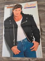 Bravo Poster van David Hasselhoff - Zwart jasje, Ophalen of Verzenden, Zo goed als nieuw, Rechthoekig Staand, Film en Tv