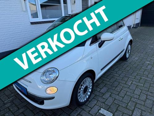 Fiat 500 1.2 Lounge/ Airco/ Pano/ Stoelverwarming/ Standkach, Auto's, Fiat, ABS, Airbags, Airconditioning, Centrale vergrendeling