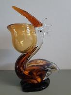 Veelkleurige glazen Pelikaan, Ophalen, Nieuw, Dier