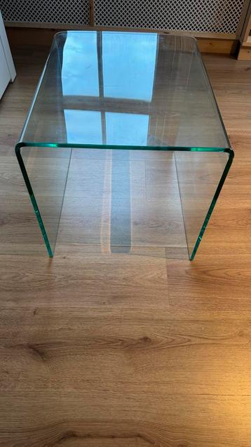 Glazen Salontafel - Gebogen Veiligheidsglas beschikbaar voor biedingen