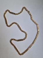 Platte konings ketting 14karaat goud 60 gram, Sieraden, Tassen en Uiterlijk, Kettingen, Ophalen of Verzenden, Zo goed als nieuw