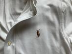 wit tricot overhemd Ralph Lauren M, Kleding | Heren, Overhemden, Ophalen of Verzenden, Wit, Zo goed als nieuw, Ralph Lauren