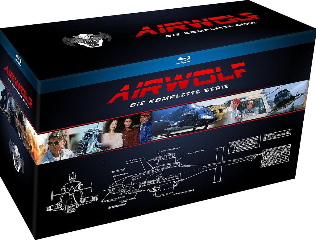 Airwolf complete remastered collection blu-ray, Ophalen of Verzenden, Nieuw in verpakking, Actie, Boxset