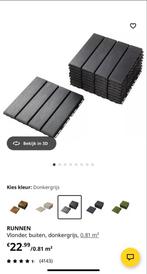 IKEA RUNNEN Vlonder buiten 50 stuks, Tuin en Terras, Terrasdelen en Vlonders, Ophalen of Verzenden, Hout