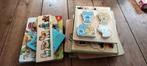 12 houten puzzels, Ophalen of Verzenden, Minder dan 10 stukjes, Gebruikt