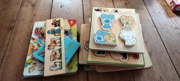 12 houten puzzels beschikbaar voor biedingen