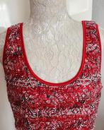 Sandwich rode jurk maat 44, Kleding | Dames, Jurken, Maat 42/44 (L), Ophalen of Verzenden, Zo goed als nieuw, Knielengte