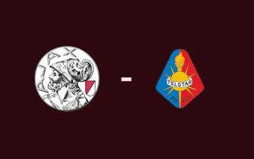 3 tickets Ajax - Telstar naast elkaar | vak 409! beschikbaar voor biedingen