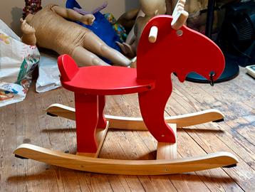 Houten Hobbelpaard , Ikea, Eland beschikbaar voor biedingen