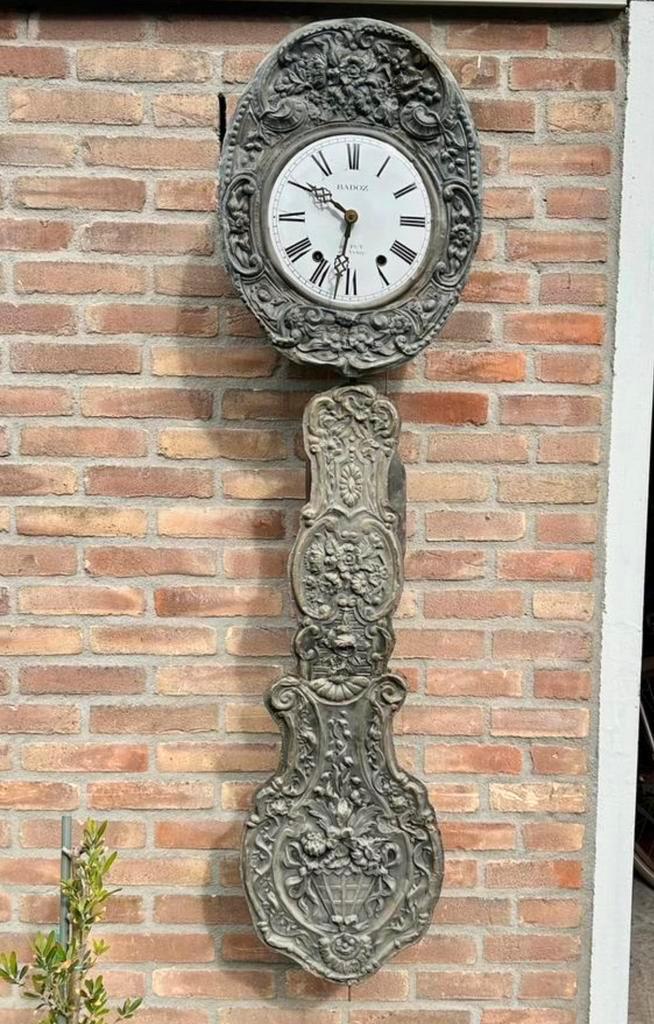 Comtoise met repetitie, Antiek en Kunst, Antiek | Klokken, Ophalen of Verzenden