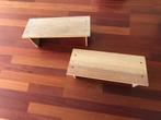 2 nieuwe yogabankjes van hout, Ophalen of Verzenden, Nieuw, Yoga-accessoire