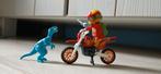 Playmobil motor met dino, Ophalen of Verzenden, Zo goed als nieuw