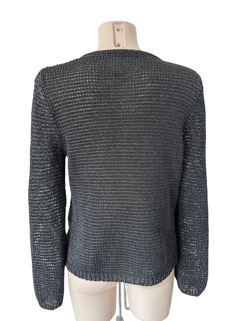 Luisa Cerano vest M, Kleding | Dames, Truien en Vesten, Maat 38/40 (M), Zwart, Ophalen of Verzenden, Zo goed als nieuw