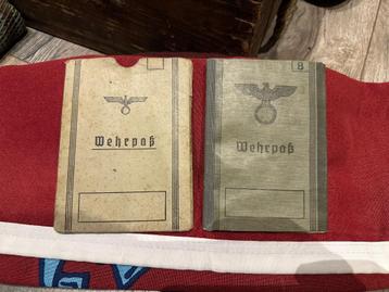 Wehrpass ww2  beschikbaar voor biedingen