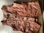 Arma Leren Gilet, Ophalen of Verzenden, Zo goed als nieuw, Maat 36 (S), Bruin