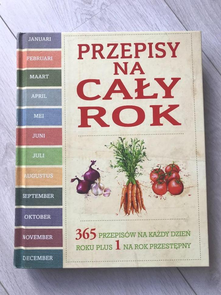 Recepten het jaar rond inhoud is in het Nederlands, Boeken, Kookboeken, Zo goed als nieuw, Ophalen