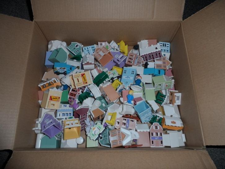 97 stuks Albert Heijn Kersthuisjes (2019) incl. dubbelen (2), Verzamelen, Supermarktacties, Albert Heijn, Ophalen of Verzenden