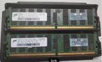 2 x 4 gb DDR2, ECC Geheugens, Computers en Software, RAM geheugen, Server, Ophalen of Verzenden, Zo goed als nieuw, DDR2