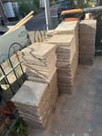Gratis af te halen tuintegels, Tuin en Terras, Ophalen, Gebruikt, 10 m² of meer, Beton