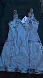 Mini spijkerjurkje met westerse gespen NIEUW!!, Blauw, Maat 42/44 (L), Nieuw, Ophalen of Verzenden