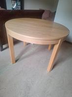 GRATIS! Uitschuifbare eettafel, Huis en Inrichting, Tafels | Eettafels, Ophalen of Verzenden, Gebruikt, Rond, 100 tot 150 cm