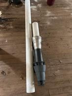 Kachel pijp met dakdoorvoer. Pijp diameter is 80 mm, Ophalen, 60 tot 150 cm, Kachel, 30 tot 80 cm