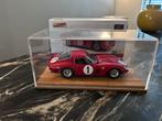 CMC M-254 Ferrari 250 GTO incl. vitrine nieuwstaat, Ophalen, Zo goed als nieuw, Overige merken
