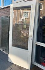 Buitendeur / deur met dubbelglas, Ophalen, Gebruikt, 80 tot 100 cm, Buitendeur