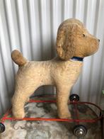 Vintage steiff hondje op wieltjes, Ophalen of Verzenden, Zo goed als nieuw