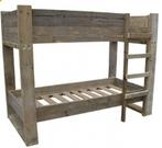 Stapelbed hoogslaper steigerhout op maat/model gemaakt NIEUW, Ophalen of Verzenden, Nieuw