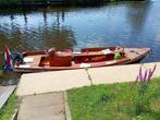 Bijna nieuwe Houten Sloep, Watersport en Boten, Sloepen, Ophalen, Tot 10 pk, Elektrisch, Zo goed als nieuw