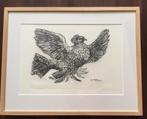 Picasso Vredesduif Colombe Volant Druk 164/200 Zwart Wit, Antiek en Kunst, Ophalen