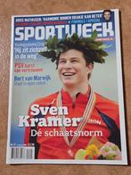 Sportweek Magazine - Sven Kramer - Marco van Basten Poster!, Ophalen of Verzenden, Zo goed als nieuw, Sport en Vrije tijd