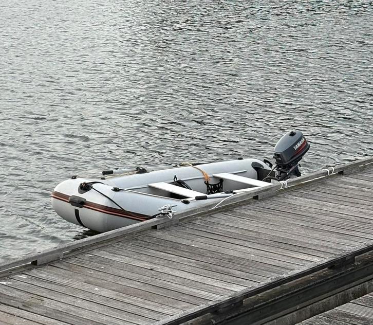 Kolibri rubberboot 3,60m met yamaha 2001 5pk 2takt., Watersport en Boten, Accessoires en Onderhoud, Gebruikt, Motor en Techniek
