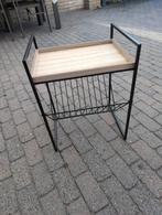 Klein bijzettafeltje, Huis en Inrichting, Tafels | Bijzettafels, Ophalen, Minder dan 45 cm, Minder dan 55 cm, Metaal of Aluminium