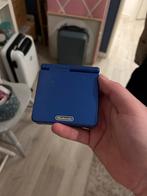 Game Boy Advance SP - Blauw, Spelcomputers en Games, Spelcomputers | Nintendo Game Boy, Ophalen of Verzenden, Gebruikt, Game Boy Advance SP