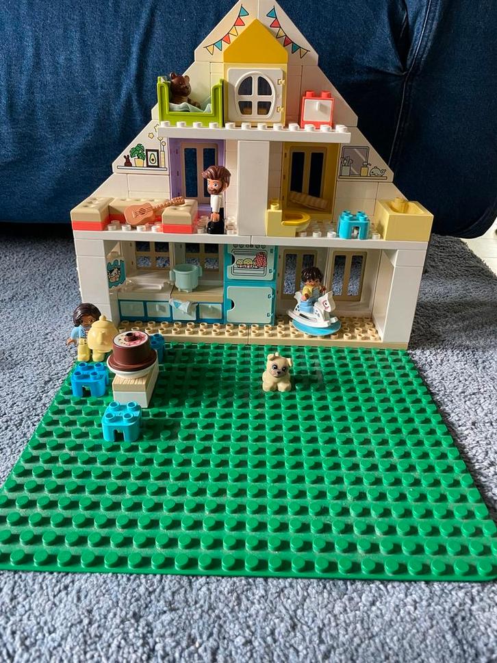 DUPLO 10929 Modulair Speelhuis, Kinderen en Baby's, Speelgoed | Duplo en Lego, Zo goed als nieuw, Duplo, Complete set, Ophalen of Verzenden