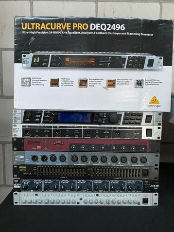 Diverse randapparatuur t.b.v. studio en of live! beschikbaar voor biedingen