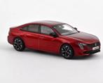 Peugeot 508 GT Hybrid 2023 rood schaal 1/43 NOREV ref 475831, Verzenden, Nieuw, Auto, Norev