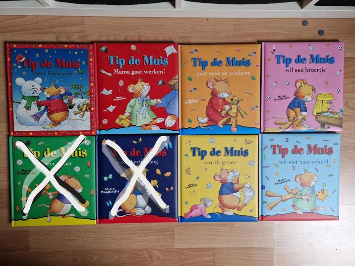 Tip de muis boeken, Boeken, Kinderboeken | Baby's en Peuters, Zo goed als nieuw, 3 tot 4 jaar, Ophalen