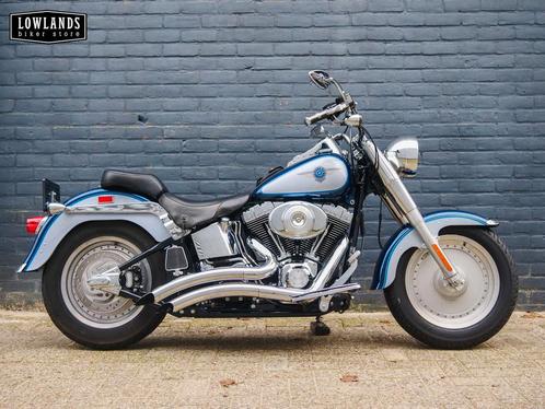HARLEY-DAVIDSON FAT BOY FLSTF (bj 2002), Motoren, Motoren | Harley-Davidson, Bedrijf, Overig, meer dan 35 kW, 2 cilinders