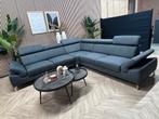 ZGAN Montel Modena Design Hoekbank - Donker Grijs - 282x282, Ophalen, 250 tot 300 cm, -, -