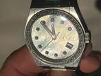 Heren/unisex Gucci met diamanten, Ophalen, Nieuw, Staal, Overige merken