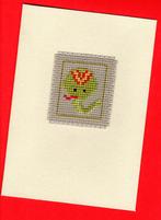 kaart met geborduurde slang (325), Ophalen of Verzenden, Nieuw, Dieren