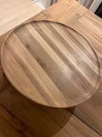 Ikea Houten Plateau - Kaarsen, Koffie, Decoratie, Gebruikt, Rond, Minder dan 50 cm, Ophalen of Verzenden