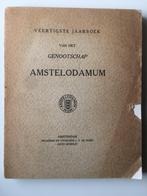 Genootschap Amstelodamum jaarboek 1944, Boeken, Geschiedenis | Stad en Regio, Gelezen, Amstelodamum, Ophalen of Verzenden