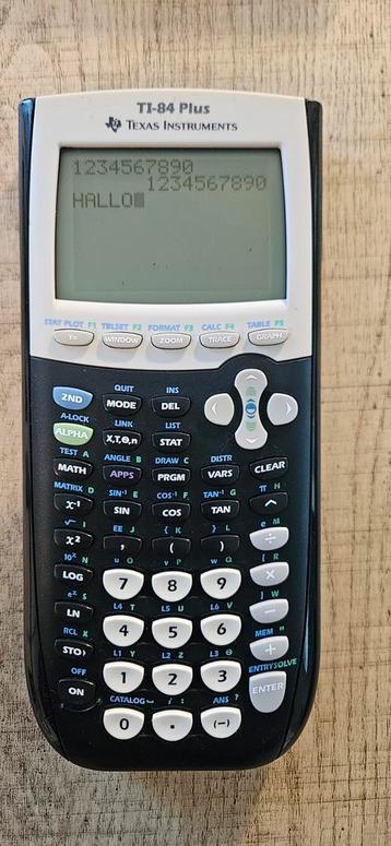 Grafische rekenmachine TI-84 Plus (t.e.a.b.) beschikbaar voor biedingen